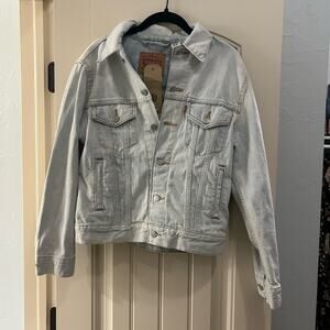 Levi's Light Blue Ex-Boyfriend Trucker Jacket